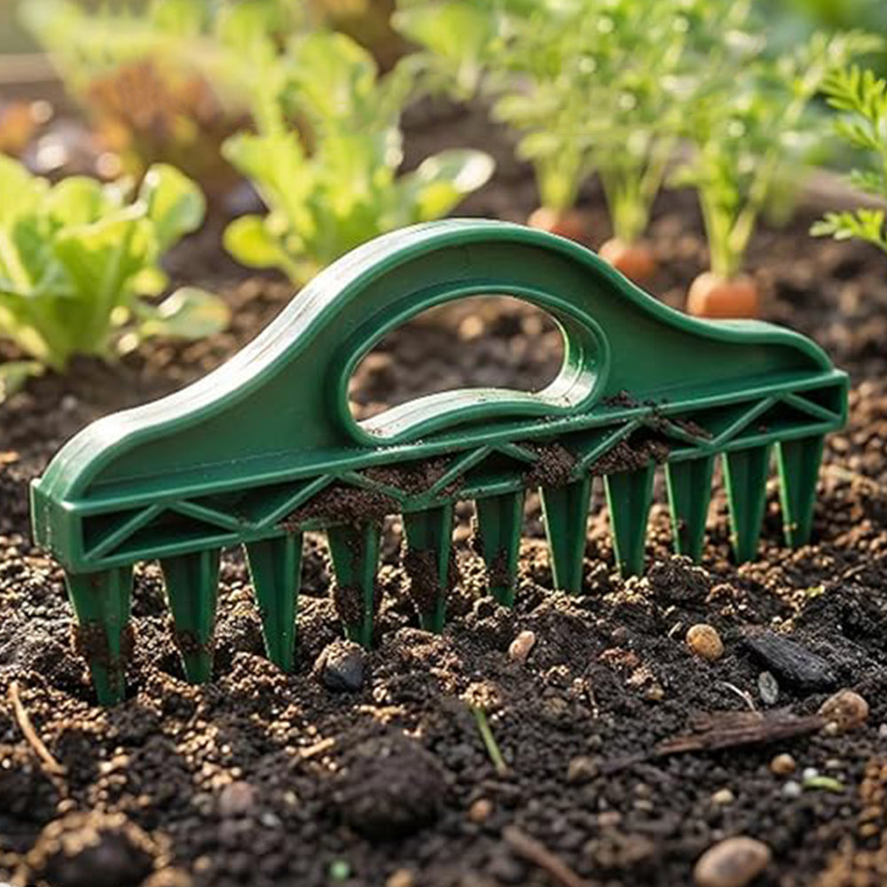 Seed Planter Tool Dibbler Gardening Tool Seed Spacing Tool