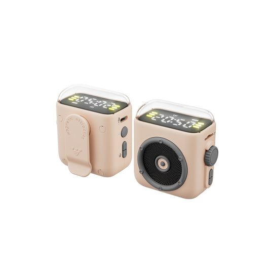 Wearable Bluetooth Speakers Clip-On Portable Small Personal Speaker for Golf Work Pool