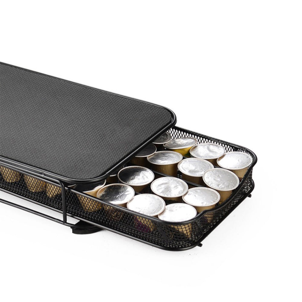 40 Pod Coffee Capsule Storage Drawer Organizer Stand for Nespresso