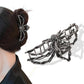 3 PCS Halloween Hair Claws Unique Bat Spider Skull Hair Clips for Women