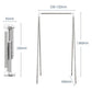 Stainless Steel Foldable Garment Rack