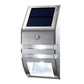 2Pcs Wireless Motion Sensor Solar 2 LED Wall Outdoor Garden Light
