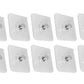 10 Pcs Invisible Picture Hooks No-Drill Self-Adhesive Wall Hangers for Frames