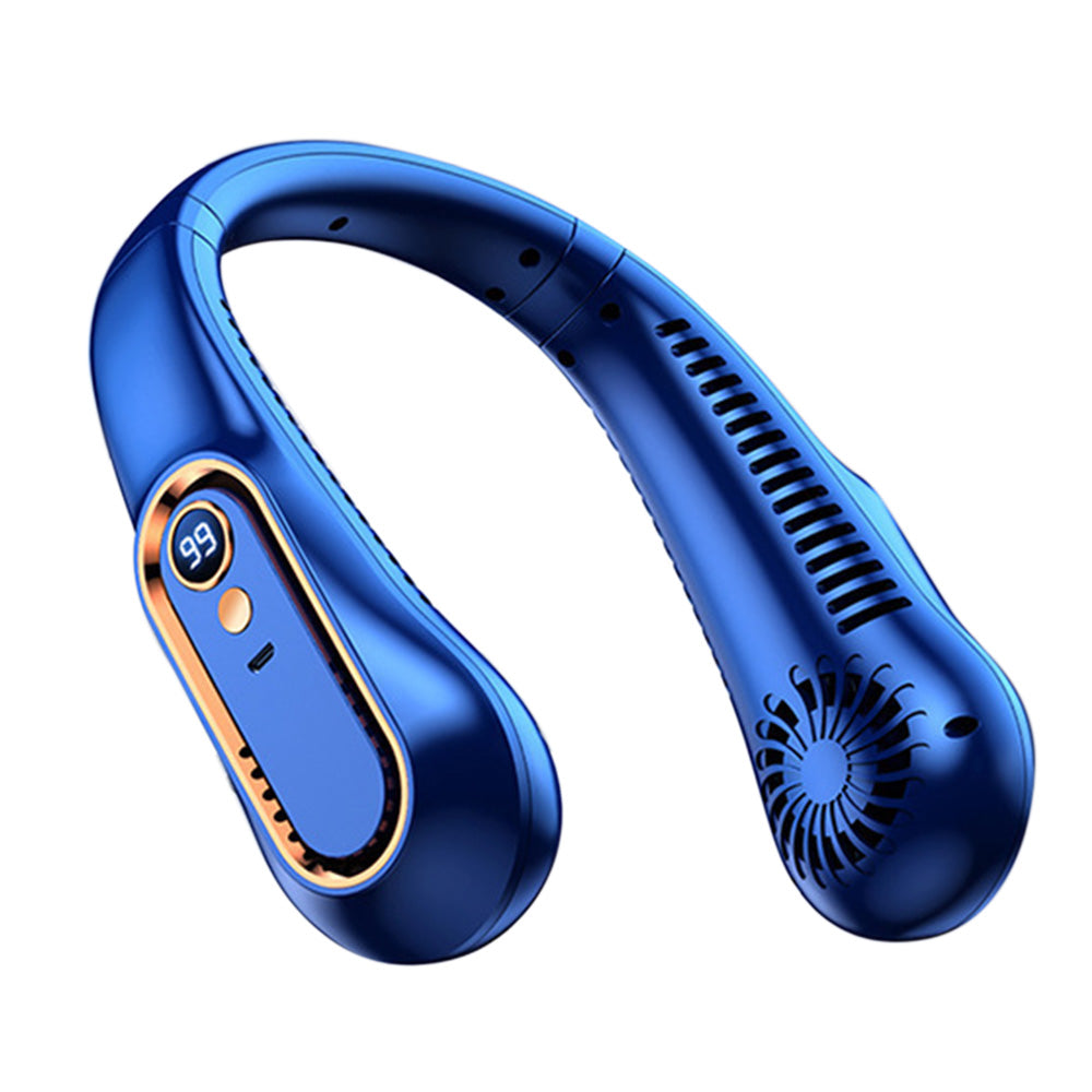 Up Down Airflow Neck Fan USB Neck Air Conditioner Personal Fan