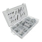 200 PCS Springs Assortment Kit Carbon Steel Spring Set for Home Automotive Repair