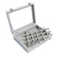 Organizer Case Box Holder Storage Jewelry Earring Ring Velvet Display Travel Portable