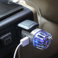 Car Air Purifier Dual USB Ports Car Air Freshener Portable Ionizer