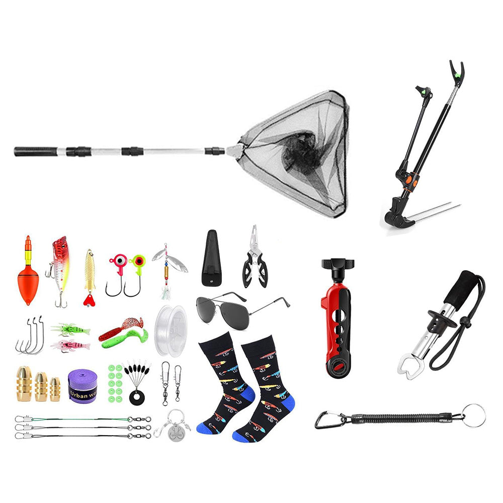 Fishing Advent Calendar Fishing Accessories Kit Christmas Countdown Gifts