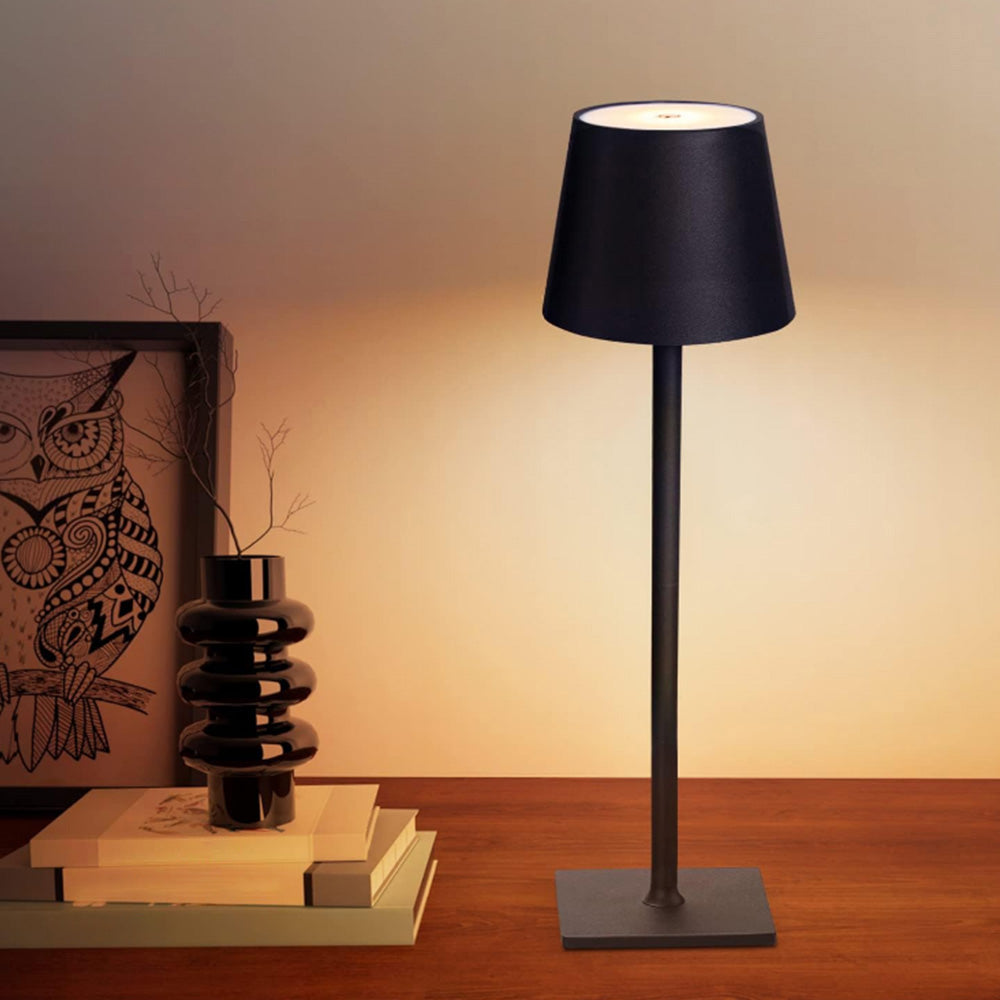Rechargeable Table Lamp 3 Color Cordless LED Table Lamp Touch Desk Lamp
