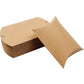 50 Pack Kraft Paper Pillow Gift Boxes with Ribbons for Weddings and Parties