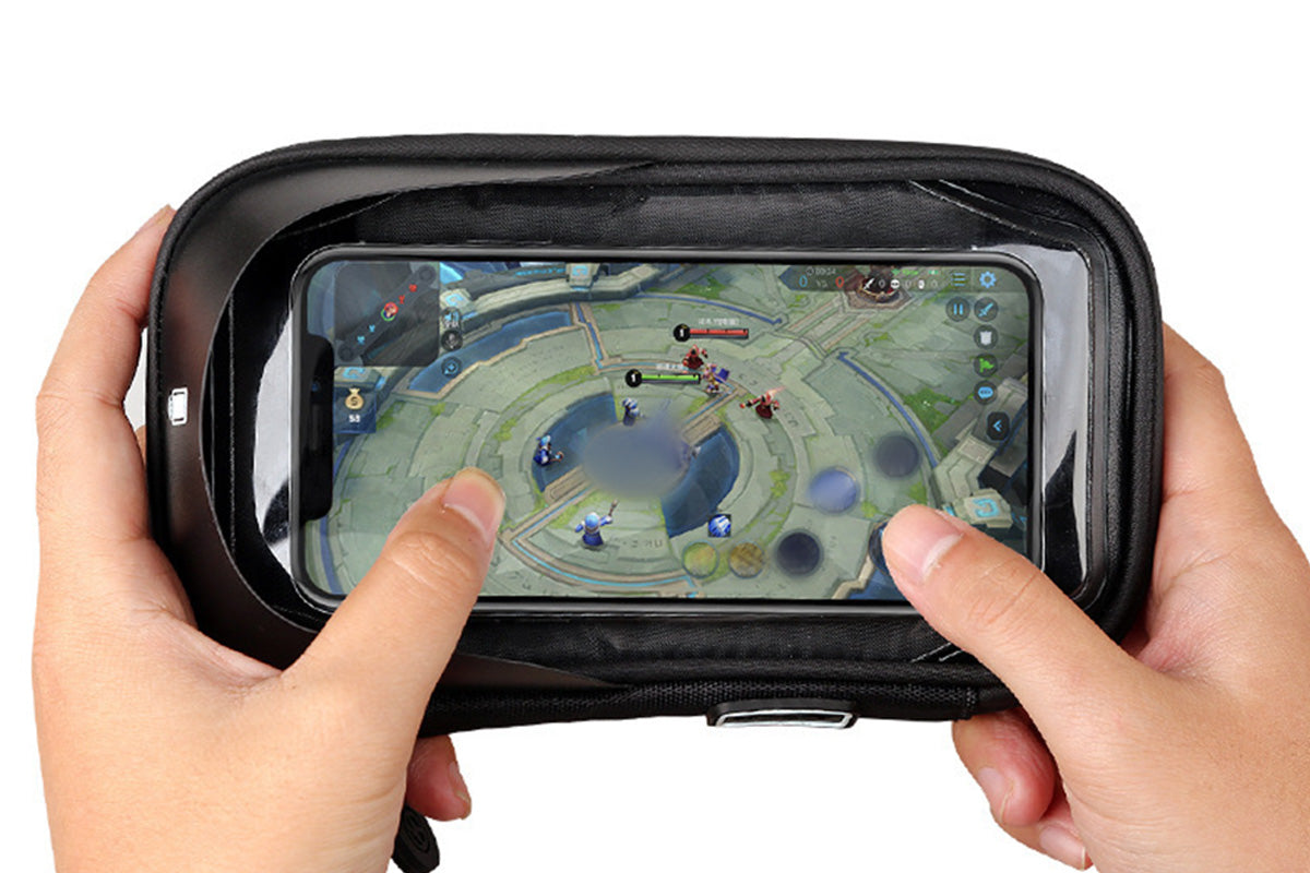 Waterproof Bike Phone Holder Fully Enclosed Handlebar Phone Mount