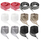6 Pairs Wide Satin Ribbon Replacement Shoelaces for Sneakers Boots