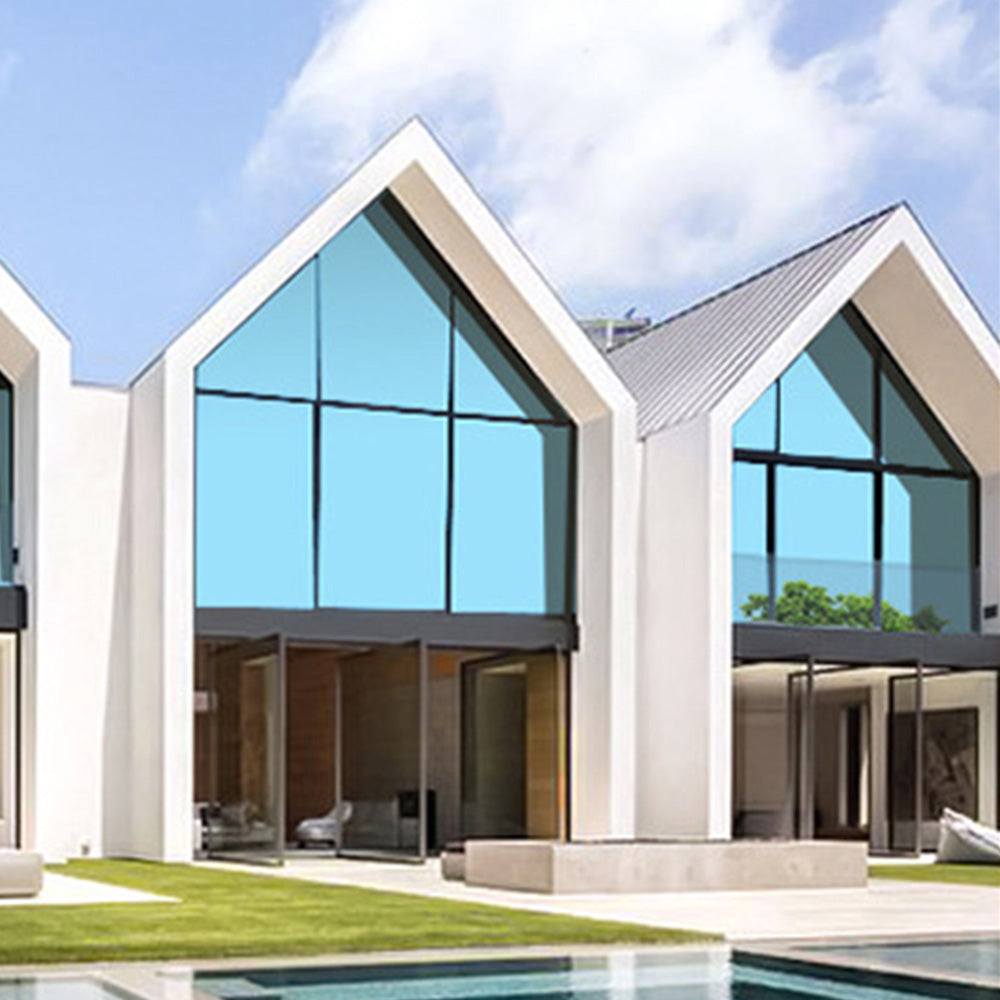 One-Way Privacy Window Film Glass Cover Heat Control One Way Mirror Tint Solar Reflect