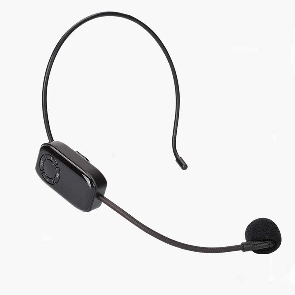 2.4G Wireless Microphone Headset Mic And Handheld 2 In 1 Voice Amplifier