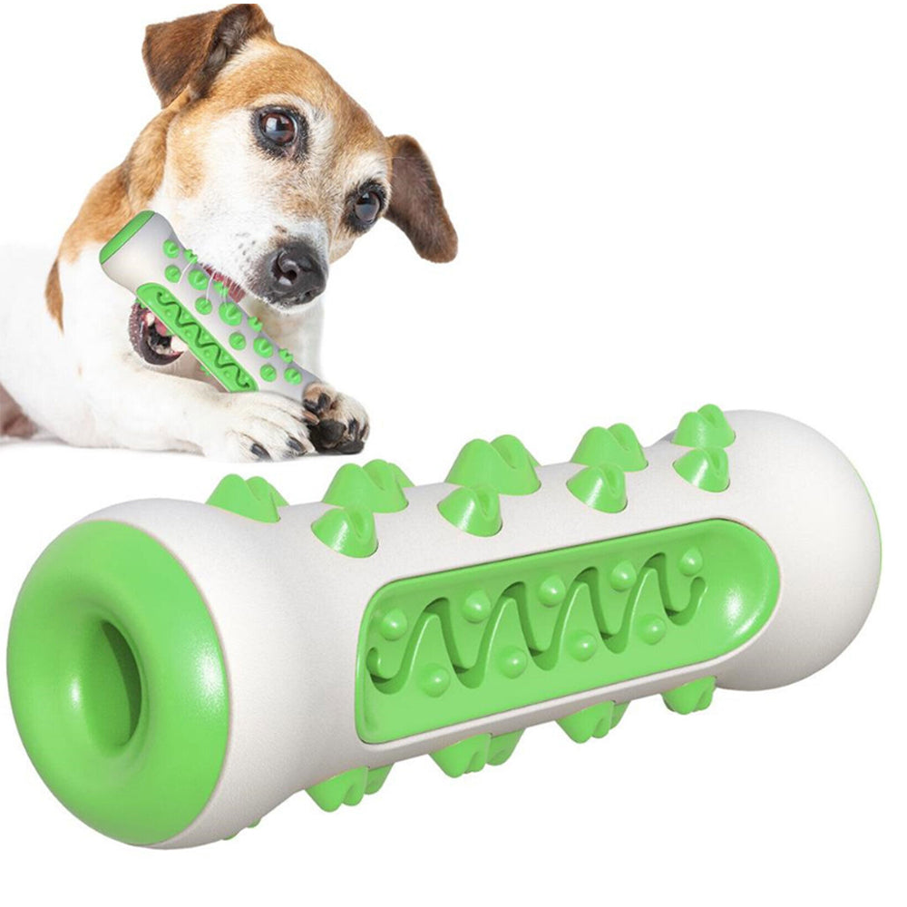 Dog Toothbrush Rubber Bone Chew Toy