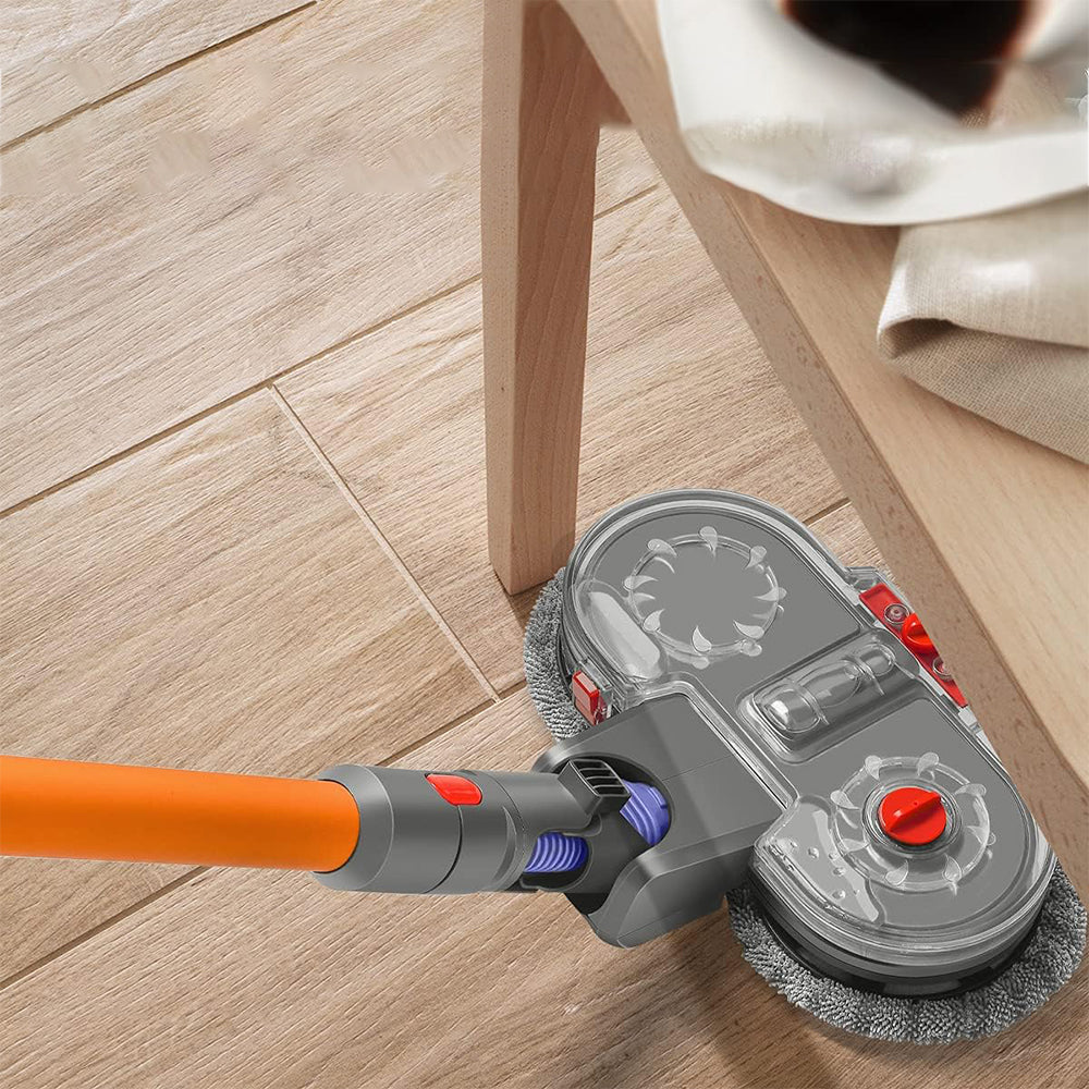 Electric Mop Head with 6 Cleaning Pads for Dyson V7 V8 V10 V11 Stick Vacuum Cleaners