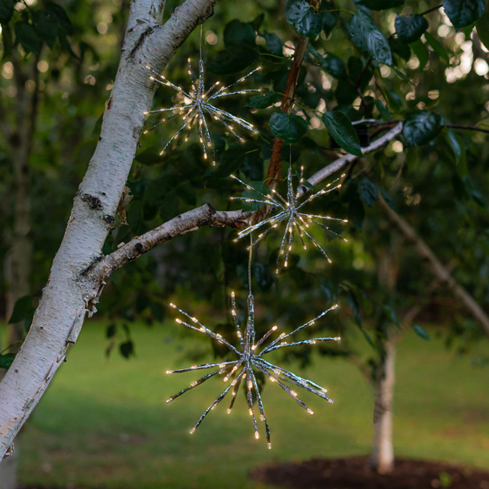 Lighted Branches Hanging Solar Twig Lights Starburst Solar LED Light