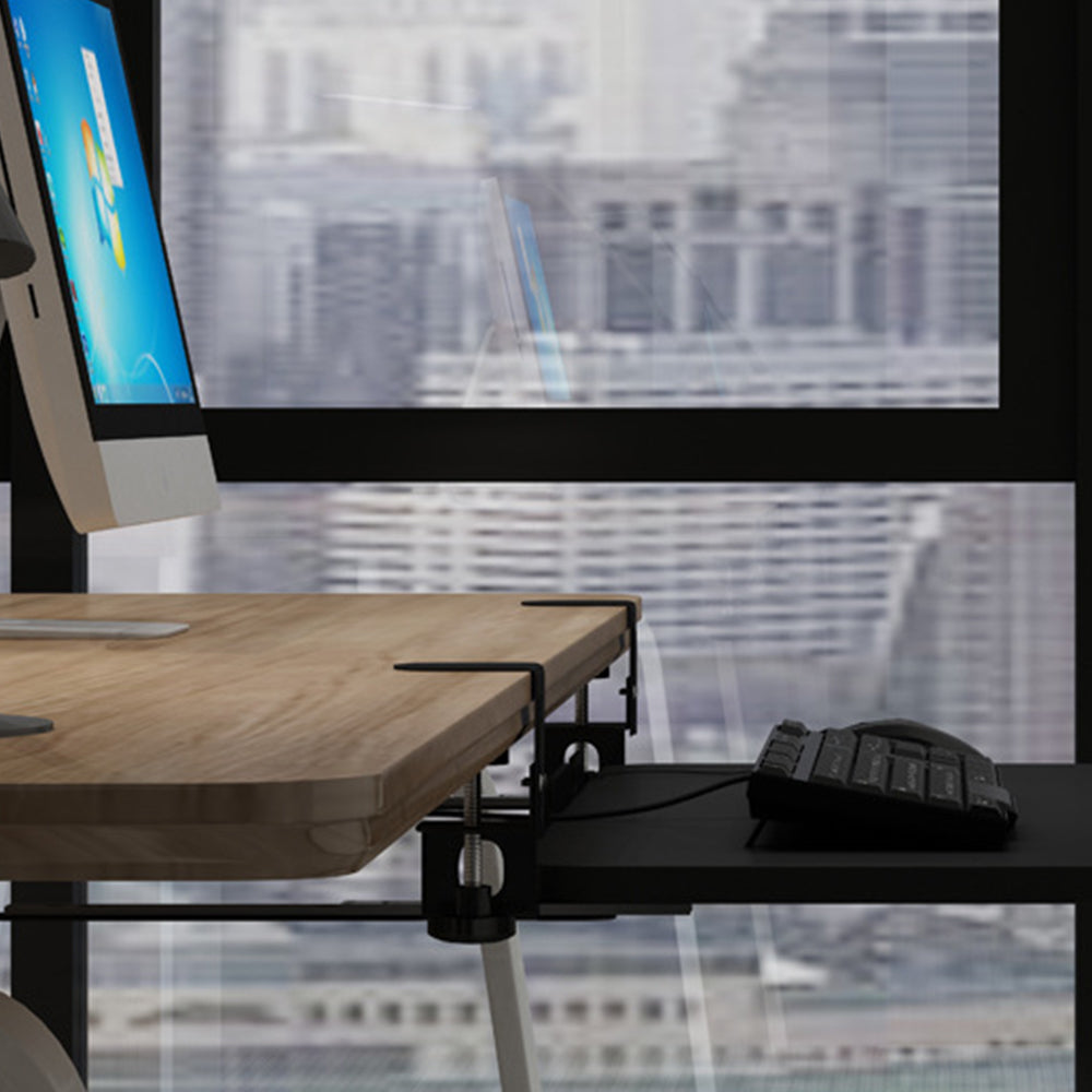 Keyboard Tray Under Desk Pull Out Computer Drawer for Typing