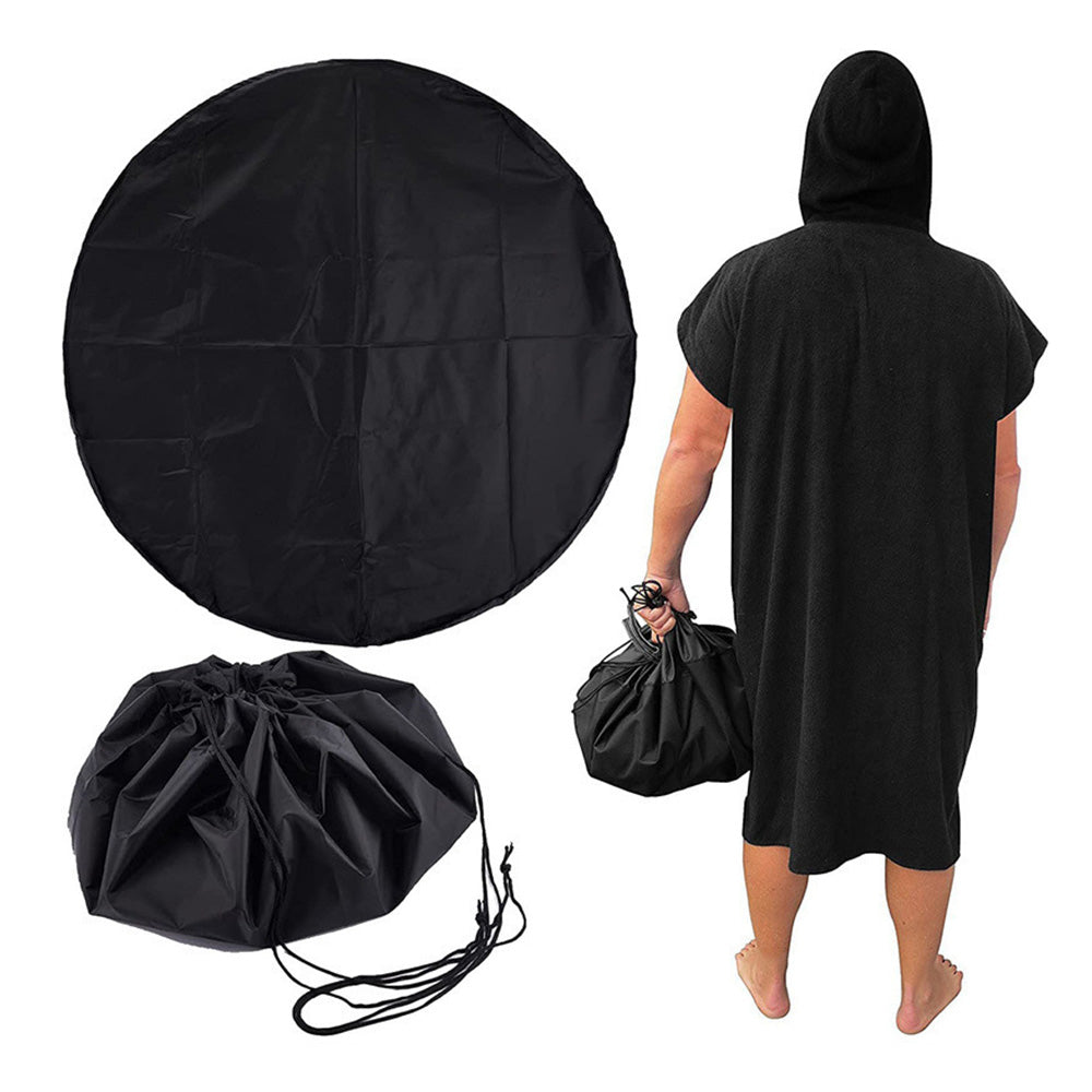 Surfing Wetsuit Changing Mat Pool Pad Carry Dry Bag with Drawstring
