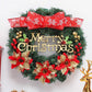 12Pcs Christmas Glitter Poinsettia Artificial Flower with Clip and Stem