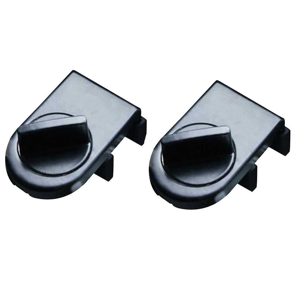 2Pcs Sliding Window Security Locks Adjustable Window Insurance Lock