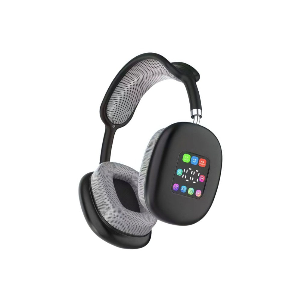 Wireless Bluetooth Over-Ear Headphone with Screen