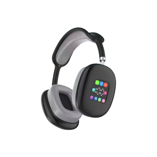 Wireless Bluetooth Over-Ear Headphone with Screen