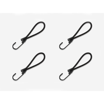 4Pcs Outdoor Camping Tent Elastic Cords with Hooks