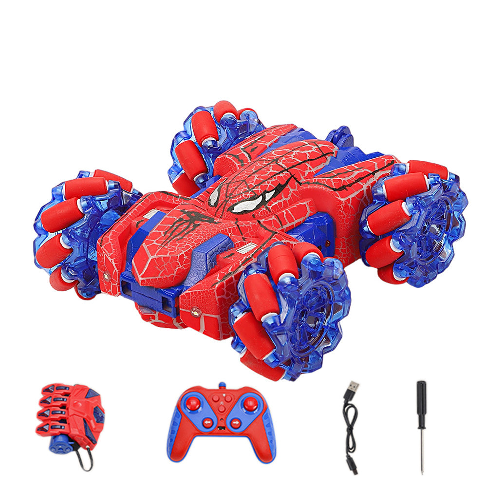Dual Control 360 Degree Gesture Sensor RC Stunt Car with LED Lights