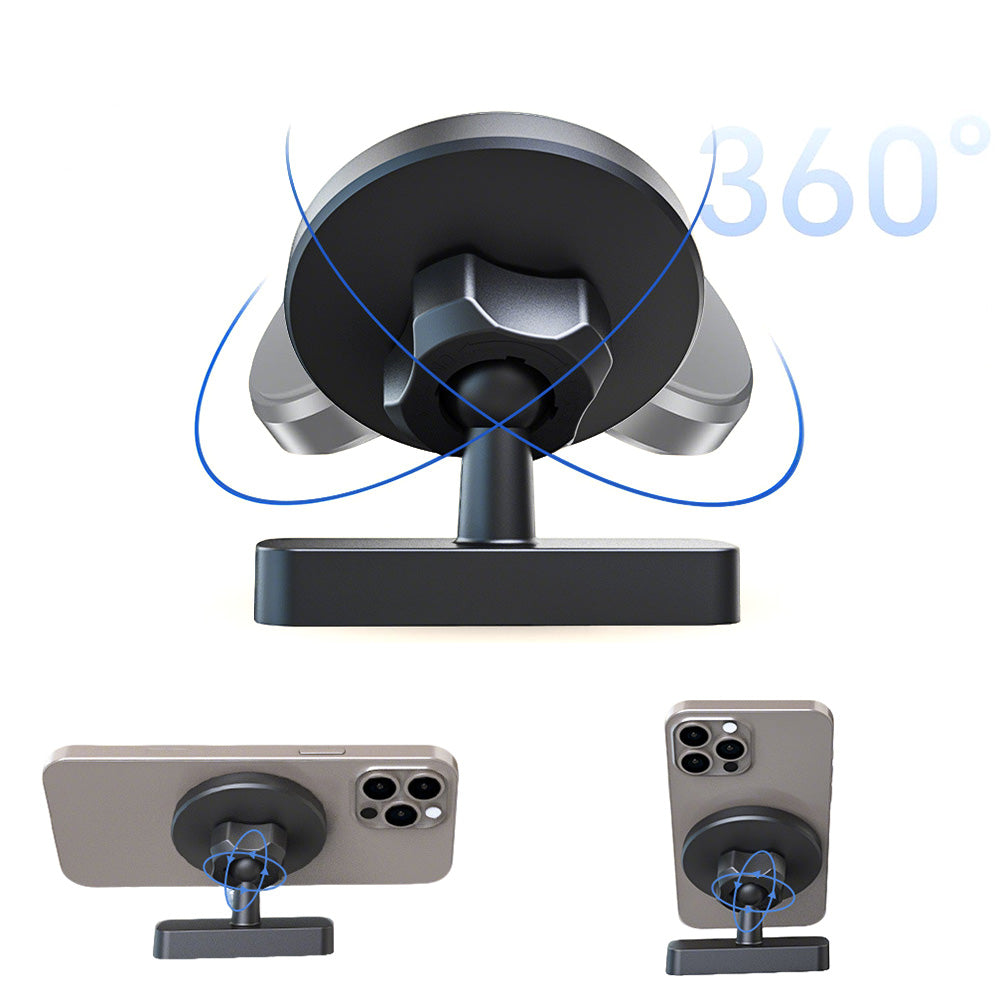 Golf Cart Phone Holder 360 Degrees Rotation Golf Accessories