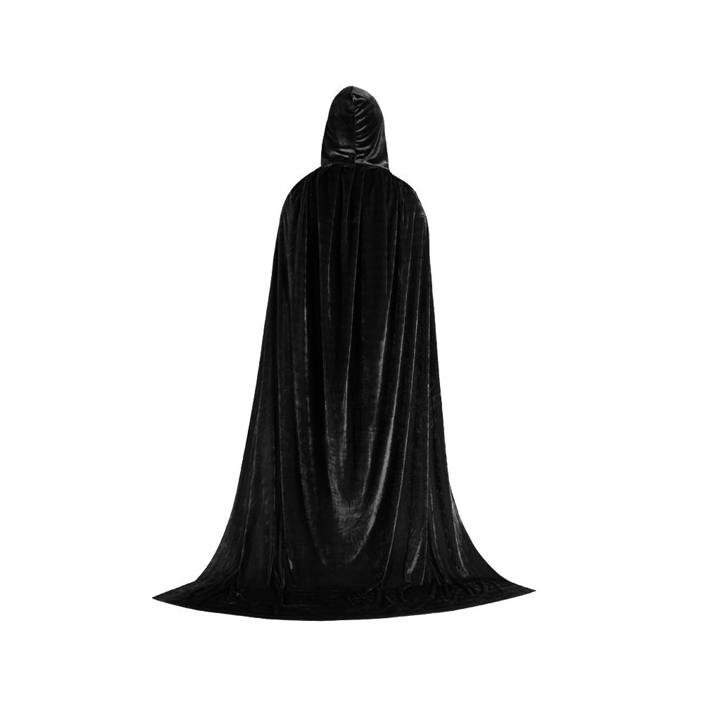 Halloween Cape with Hood for Men and Women Hooded Cloak for Party Stage Performance
