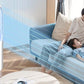 Desk Bladeless Fan with Humidifier USB-Powered Portable Air Conditioner Fan with LED Display