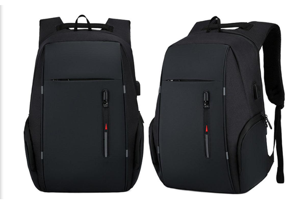 Reflective Laptop Backpack with USB Charging Port Anti-thief Travel Business Backpack