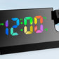 LED Digital Smart Alarm Clock with Projection Temperature Time LCD Display