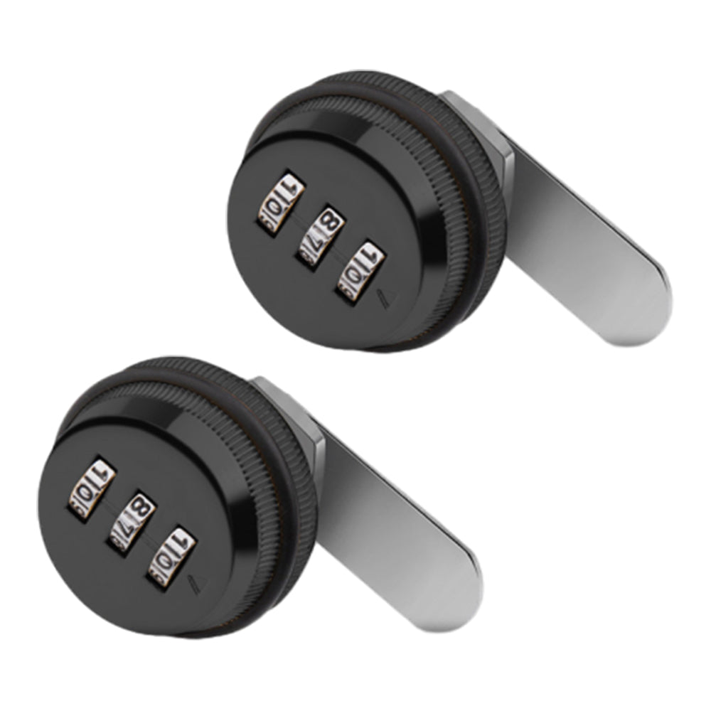 2Pcs 3 Digital Code Combination Cam Lock Furniture Post Box Cabinet Locker