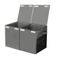 Foldable Toy Storage Organizer Box with Lid and Dividers