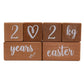 6Pcs Wooden Milestone Block Cute Photography Prop Ornament
