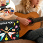 Guitar Picks Advent Calendar Christmas Gift for Guitar Bass Ukulele Players