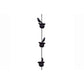 Vintage Mobile Bird Rain Chain Garden Hanging Pendant Craft Wind Chime for Outdoor Gutter