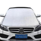 Universal Car Windshield Snow Cover - Heavy Duty Winter Frost Protector for Most Vehicles