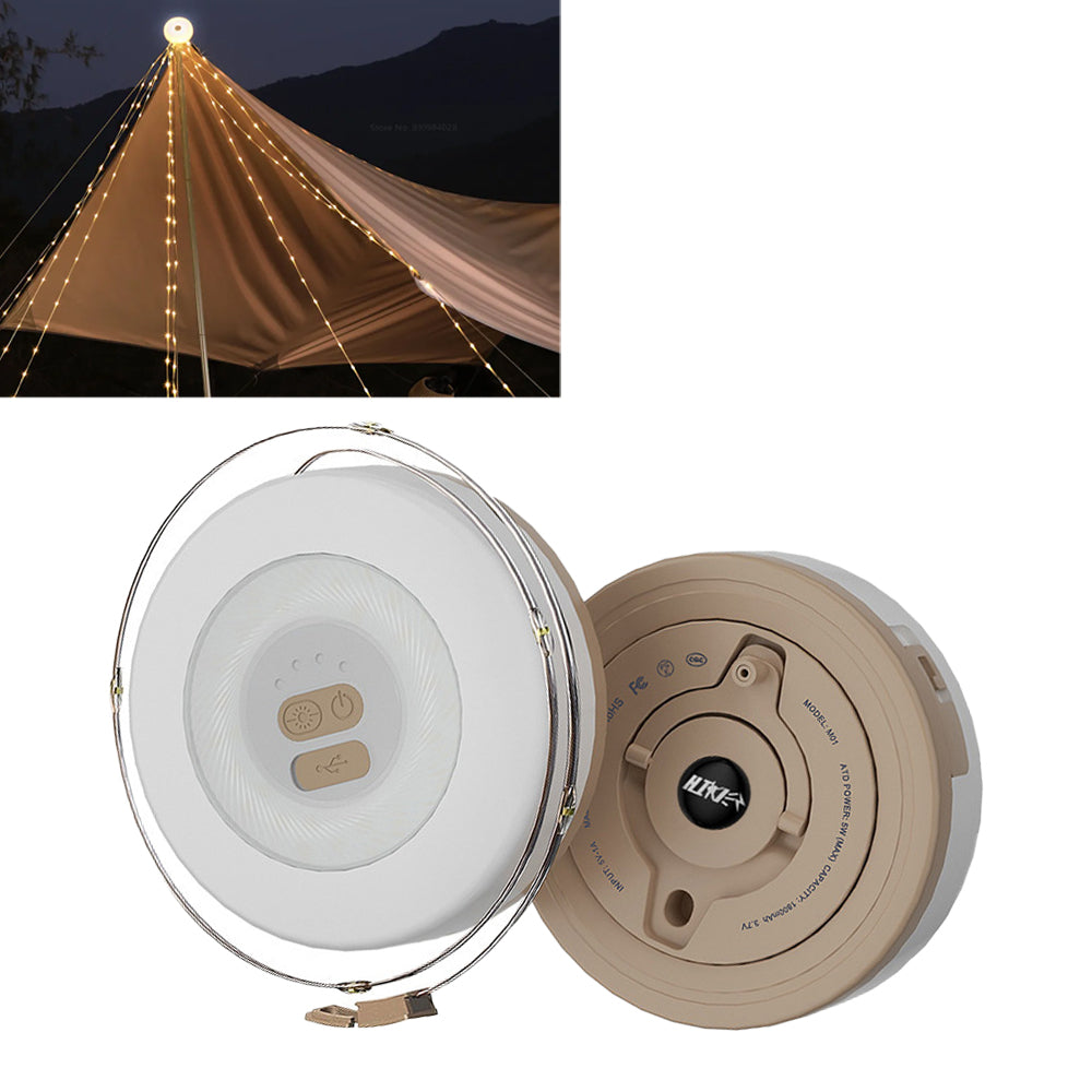 1800mAh 10 Meter LED Outdoor Camping String Lights
