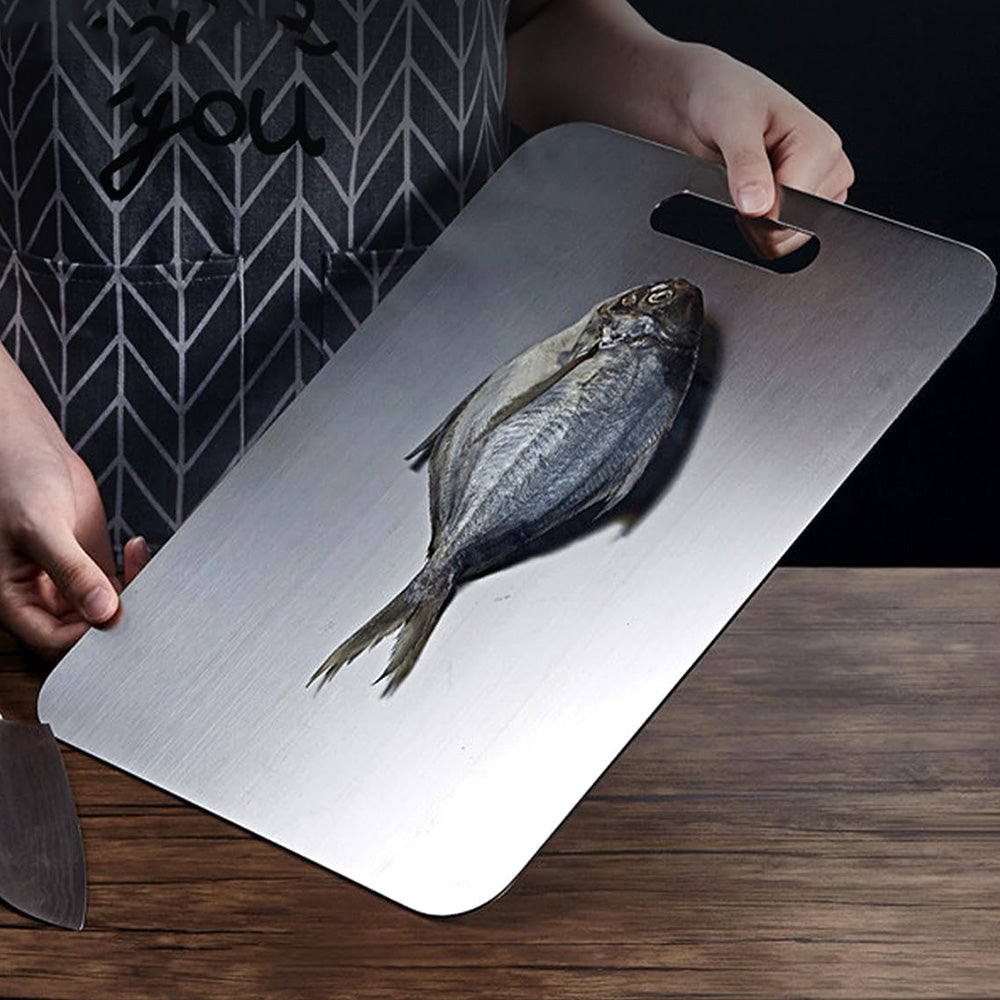 Cutting Board Pure Titanium Durable Kitchen Cutting Board for Meat Fruit and Vegetable