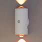 Motion Sensor Night Light Magnetic Wall Light USB Charging Wireless Sunset Lamp