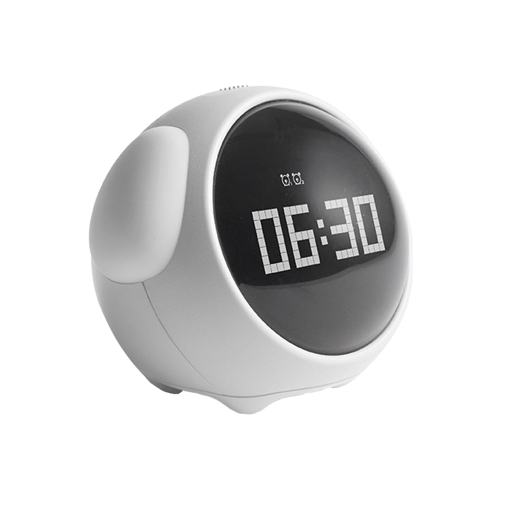 Adjustable Brightness Voice-Activated Temperature Detection Wake-up Alarm Clock