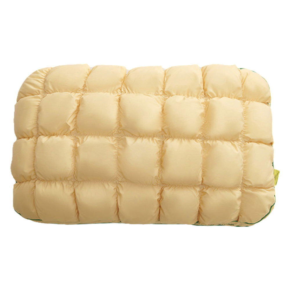 Fluffy Pillow Breathable Cute Pineapple Puff Pillow for Bedroom Sofa