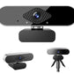 4K Full HD USB Webcam with Microphone for Desktop and Laptop
