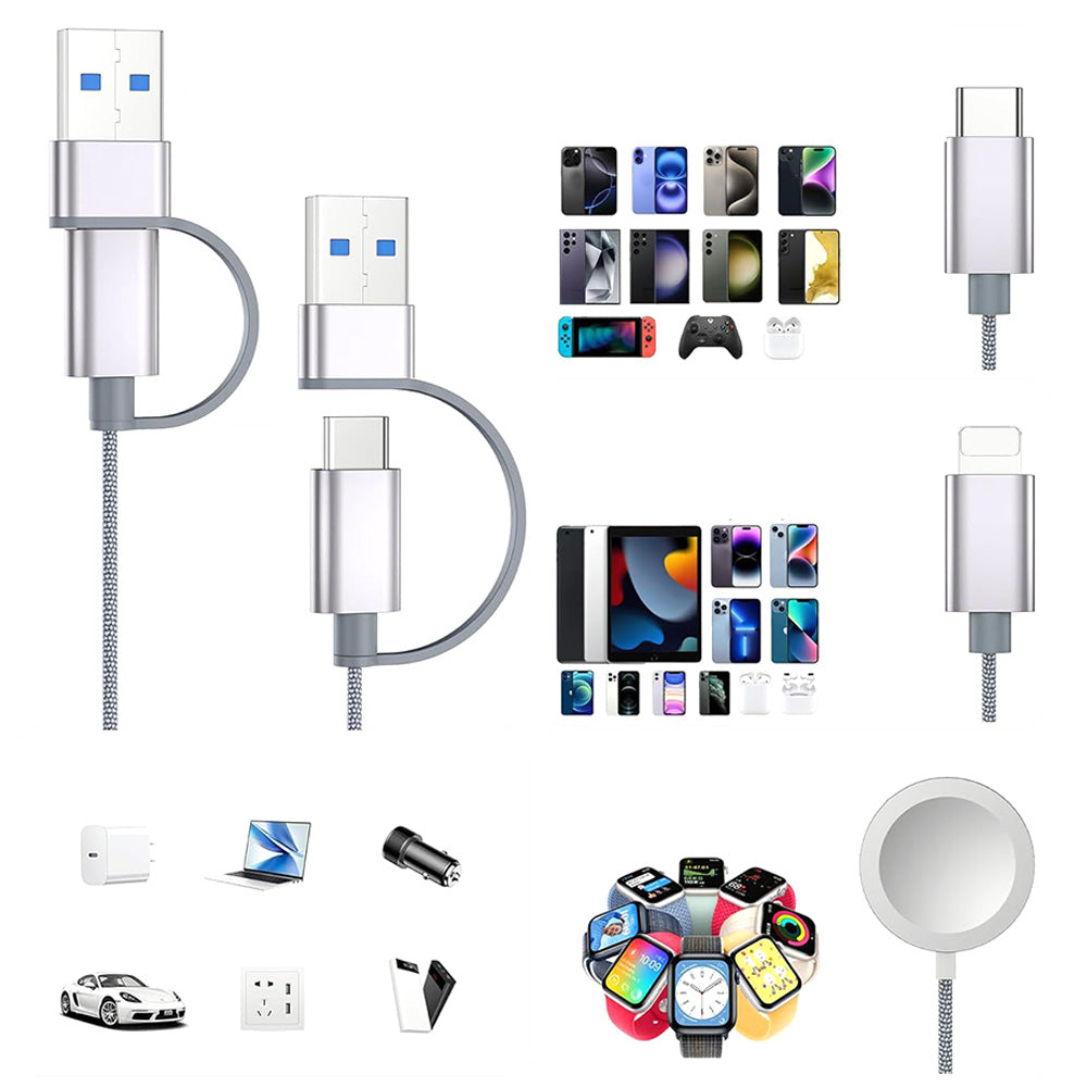 3 in 2 Watch Wireless Charger for iPhone Apple Watch Multiple Devices