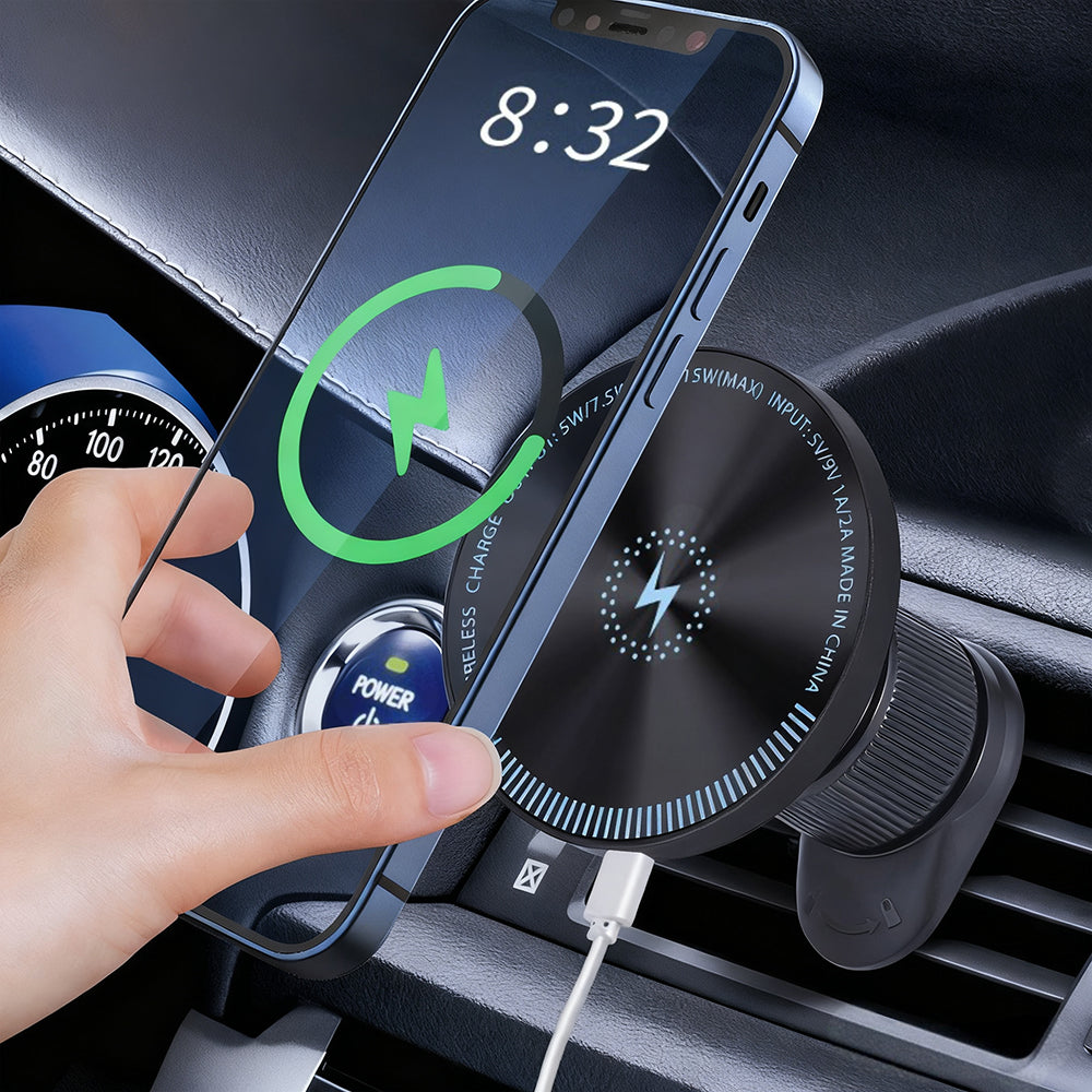Wireless Charging Car Phone Mount Holder