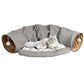 Cat Tunnel Bed 2-in-1 Play Tunnel and Sleeping Mat