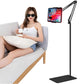 Adjustable Tablet Floor Phone Holder For 4-12.9inches iPad iPhone Switch